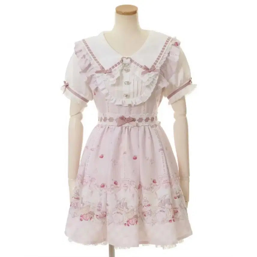 [BUNJANG] LIZLISA Sugary Picnic One-piece Setup Dress / 교판 ) 리즈리사 슈가리 피크닉 sugary picnic 원피스 셋업 양산형 지뢰계