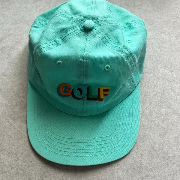 [BUNJANG] Golf Wang Triple Flame Logo Ball Cap Mint / GOLF WANG 트리플 플레임 로고 볼캡 민트