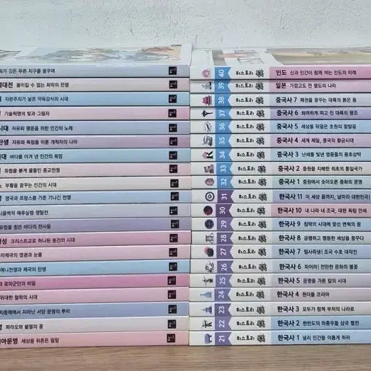 [BUNJANG] History Tok Tok Complete Set: Korean, Chinese, and World History / 히스토리 톡톡 한국사/중국사/세계사 전집