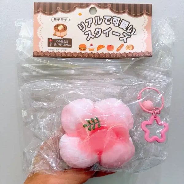 [BUNJANG] Peach Bun Squishy Toy / 일본에서 사온 복숭아빵 말랑이