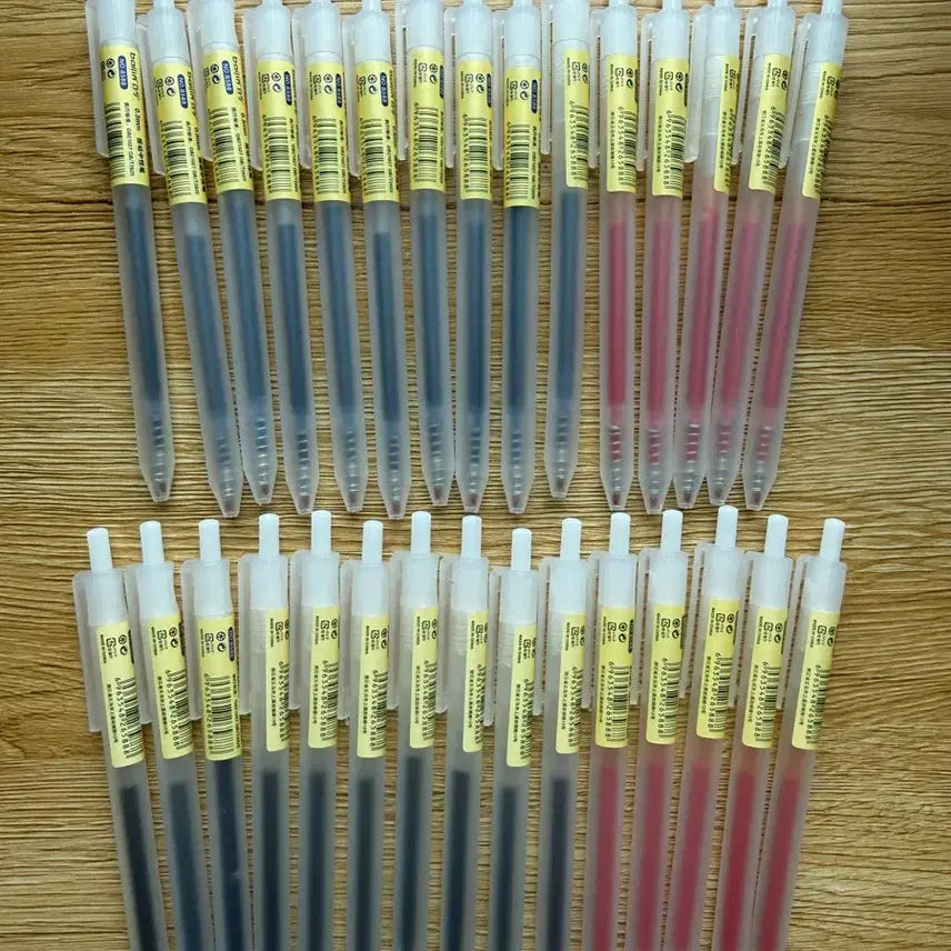 [BUNJANG] Gel Pen Set (Black, Red, Blue) / 젤펜