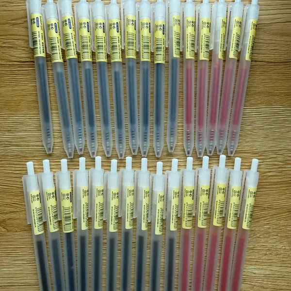 [BUNJANG] Gel Pen Set (Black, Red, Blue) / 젤펜