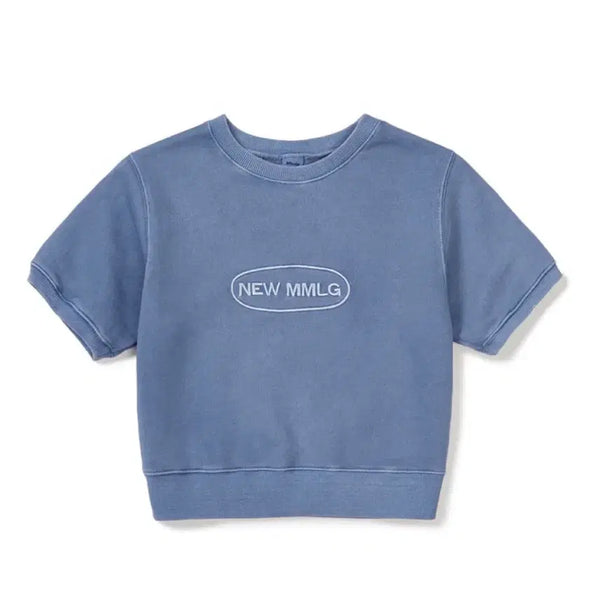 [BUNJANG] Mmlg NEW HF Short Sleeve Sweatshirt / [Mmlg W] NEW HF SWEAT (뉴 엠엠엘쥐 반팔 스웻)