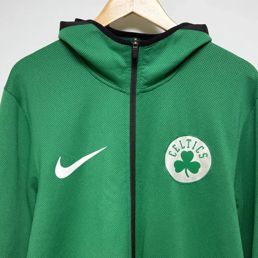 [BUNJANG] Nike NBA Boston Celtics Thermaflex Showtime Hoodie L / 나이키 NBA 보스턴 셀틱스 써마플렉스 쇼타임 후드집업 L사이즈