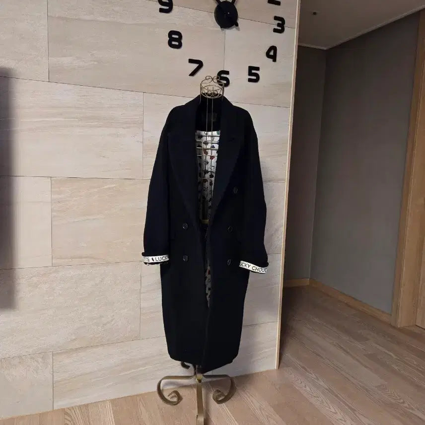 [BUNJANG] Lucky Chouette Women's Loose Fit Long Coat / [36] 럭키슈에뜨 루즈핏 여성 롱 코트