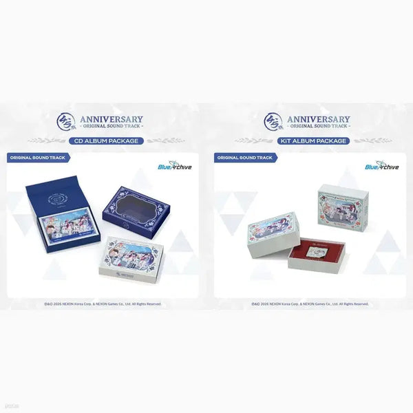 [BUNJANG] Blue Archive 4.5 Anniversary CD + Kit Set / 블루아카이브 4.5주년 CD+kit세트