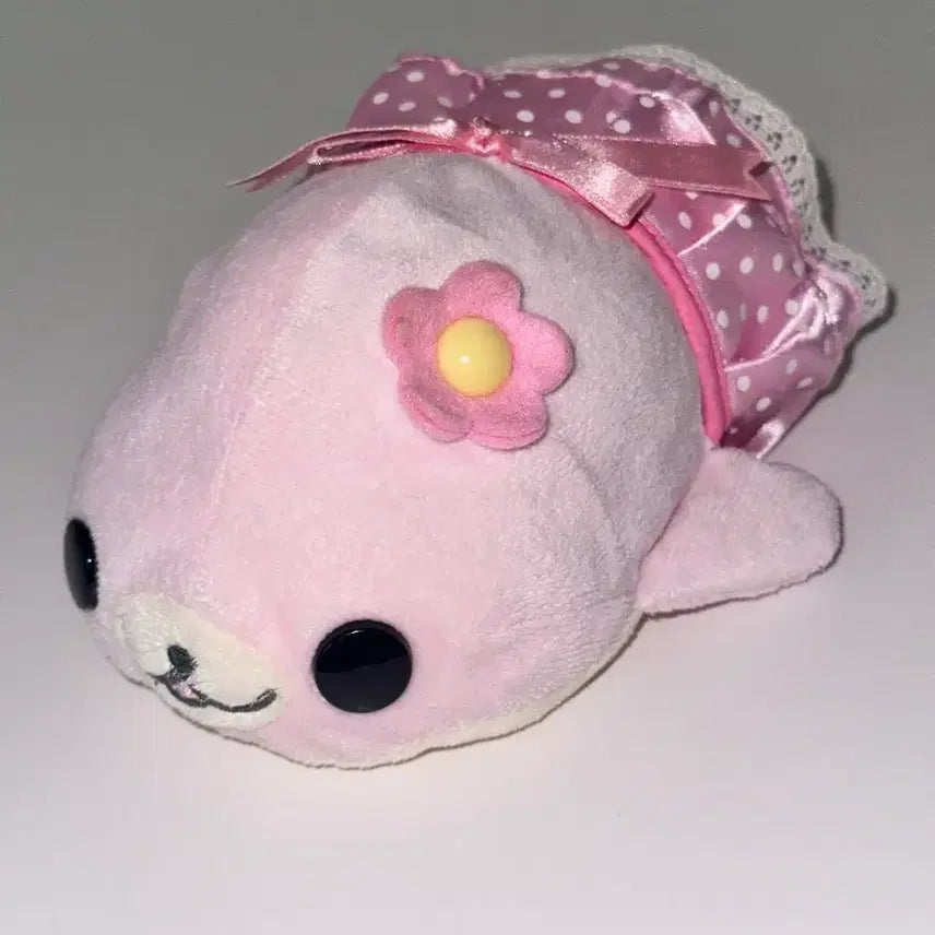 [BUNJANG] Rare San-X Princess Mamegoma Sakura Mamegoma Plush / 레어 산엑스 공주 마메고마 사쿠라고마 인형