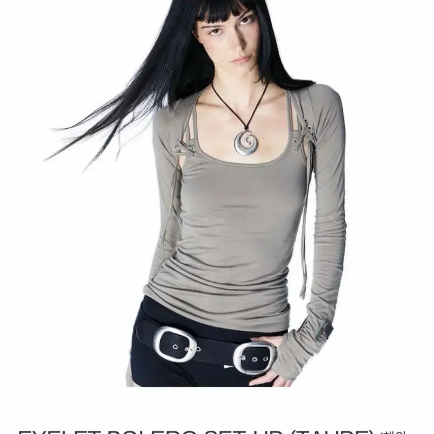 [BUNJANG] 2000archives Eyelet Bolero Setup Top / 2000아카이브스 2000archives 아일렛 볼레로 셋업 상의
