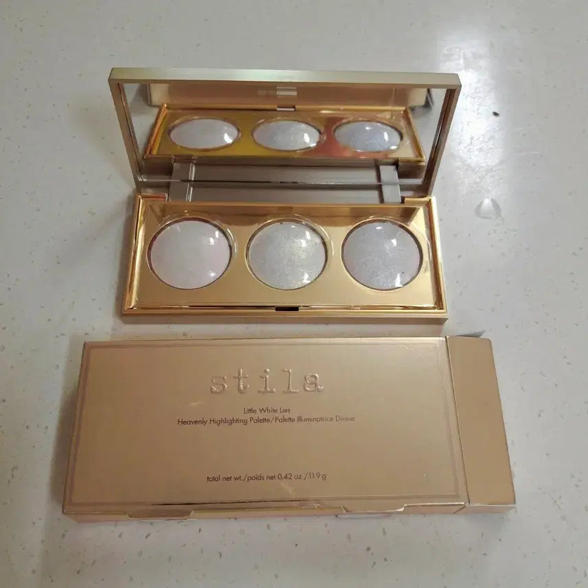 [BUNJANG] Stila Heavenly Little White Lies Highlighting Palette / 스틸라 헤븐리 리틀 화이트 라이즈 하이라이팅 팔레트