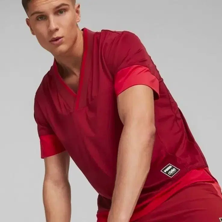 [BUNJANG] Puma x Ciele Collaboration Men's Performance Running Short Sleeve T-Shirt / 새상품 푸마 x 씨엘르 콜라보 기능성 남자 러닝 반팔 티 105 110