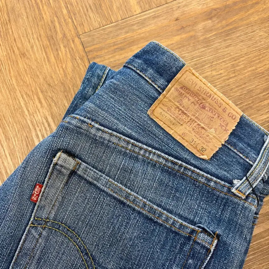 [BUNJANG] Levi's 501 90s Big E Denim Pants / N219. 90s 리바이스 빅E 501 데님팬츠 청바지