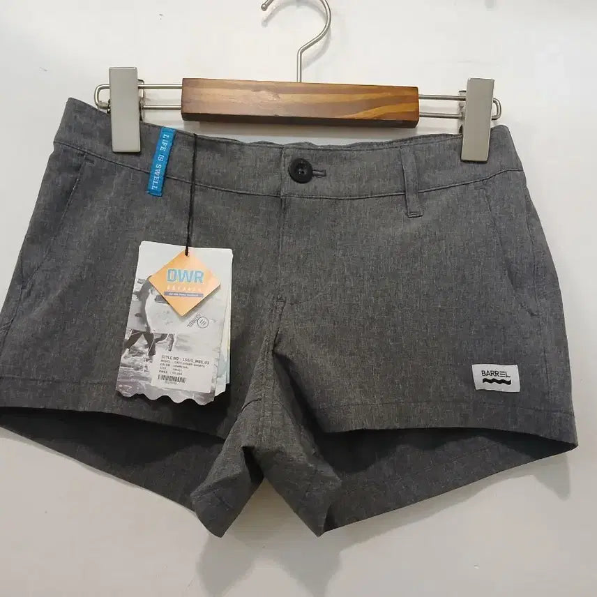 [BUNJANG] Barrel Women's Grey Swim Shorts Size S / 배럴 숏팬츠 그레이 S