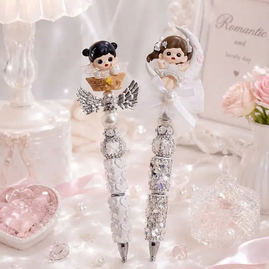 [BUNJANG] Jora Character Handmade Pen Decoration Set / 조라캐릭터 볼펜 핸드메이드 볼꾸