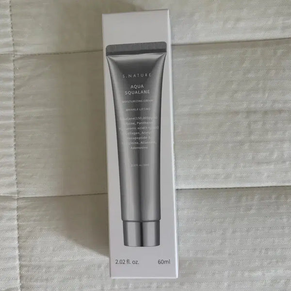 [BUNJANG] SNature Aqua Squalane Hydrating Cream 60ml / 에스네이처 아쿠아 스쿠알란 수분크림 60ml