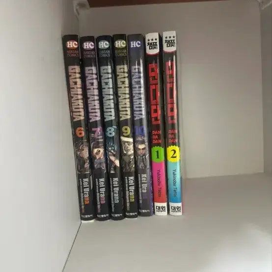 [BUNJANG] Gachi Hakuta Vol. 6-10, Dandadan Vol. 1-2 Manga Set / 가치하쿠타 6,7,8,9,10권 단다단 1,2권