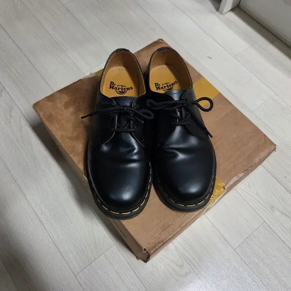 [BUNJANG] Dr. Martens 1461 Black Smooth Leather Shoes UK 6 (250mm) / 닥터마틴 1461 블랙 스무스 uk6(250)