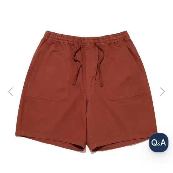 [BUNJANG] Every Lee Cotton Easy Shorts Orange / [새상품] [Every Lee] 코튼 이지 쇼츠 오렌지
