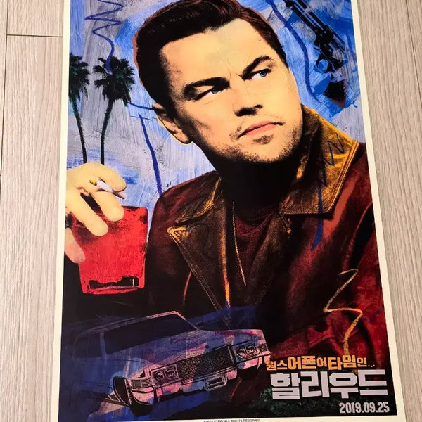 [BUNJANG] Once Upon a Time in Hollywood Leonardo DiCaprio Cliff Ver. Poster (A3) / [2019초희귀한정판]영화 원스어폰어타임인 할리우드 디카프리오 포스터(A3)