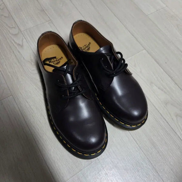 [BUNJANG] Dr. Martens 1461 Smooth Leather Oxford Shoes Burgundy UK 5 (240mm) / 닥터마틴 1461 스무스 버건디 uk5(240)
