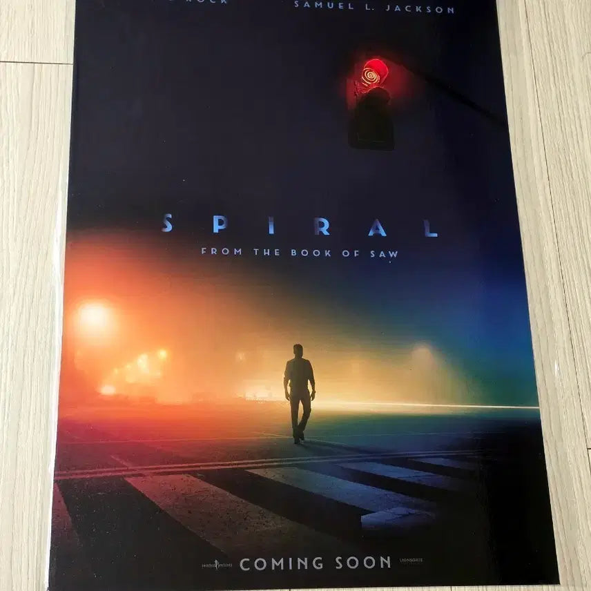 [BUNJANG] Spiral Saw Premiere Screening Poster (A3) / [2021희귀포스터]영화 쏘우 스파이럴 프리미어상영회 포스터(A3) 쏘우 시리즈 9번째장편