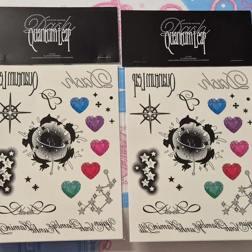 [BUNJANG] Mmimi Tattoo Sticker Set / 므메미므+타투스티커