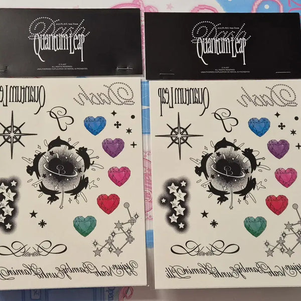[BUNJANG] Mmimi Tattoo Sticker Set / 므메미므+타투스티커