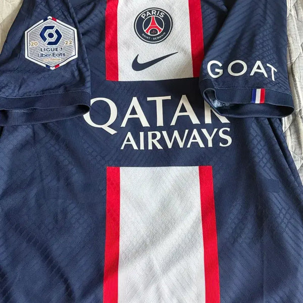 [BUNJANG] Paris Saint-Germain 2021-22 Authentic Full Official Jersey / 파리 생제르맹 2021-22 시즌 유니폼 어센틱 풀 오피셜 마킹