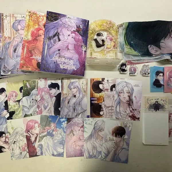 [BUNJANG] Complete Set (Volumes 1-5) First Edition 'I Thought I Only Had a Limited Time!' / 올초판,뒷장) 시한부인 줄 알았어요! 1,2,3,4,5권 올초판 양도
