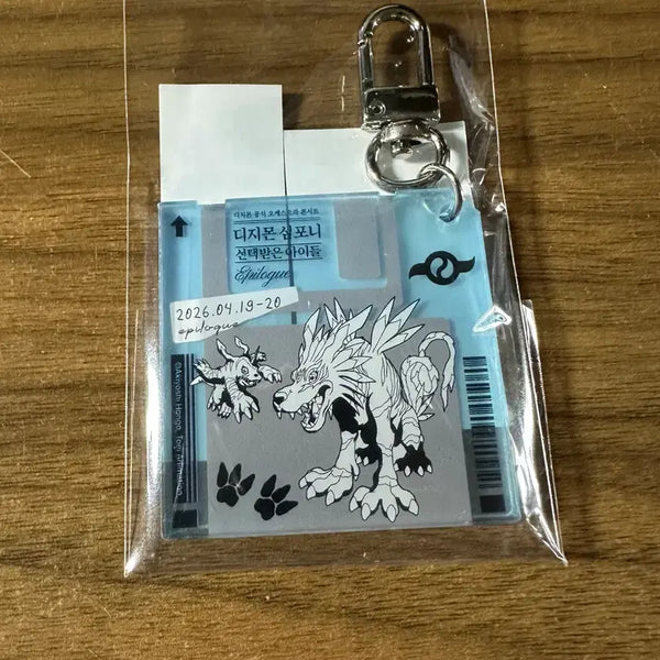 [BUNJANG] Digimon Symphony Digimon Goods Keychain / 디지몬 심포니 디지몬 굿즈 키링