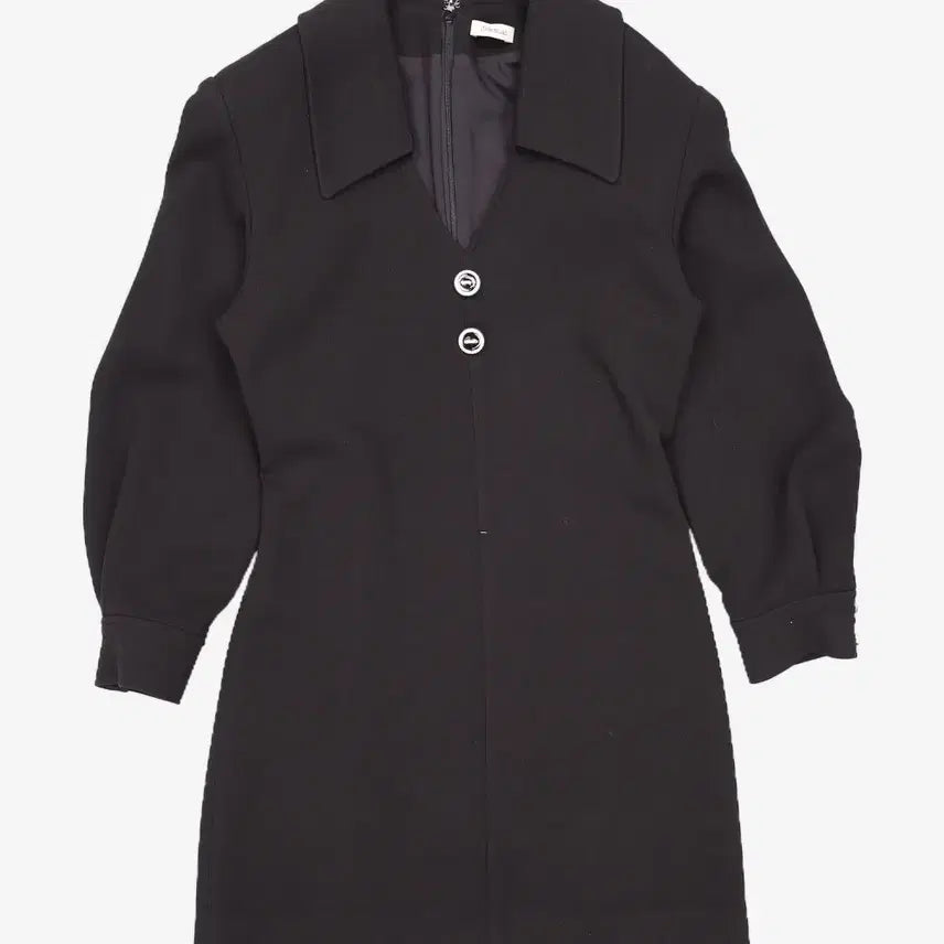 [BUNJANG] Avie Muah Black Jacket Dress Size 1 / Avie muah 아비에무아 블랙 자켓 원피스 사이즈1