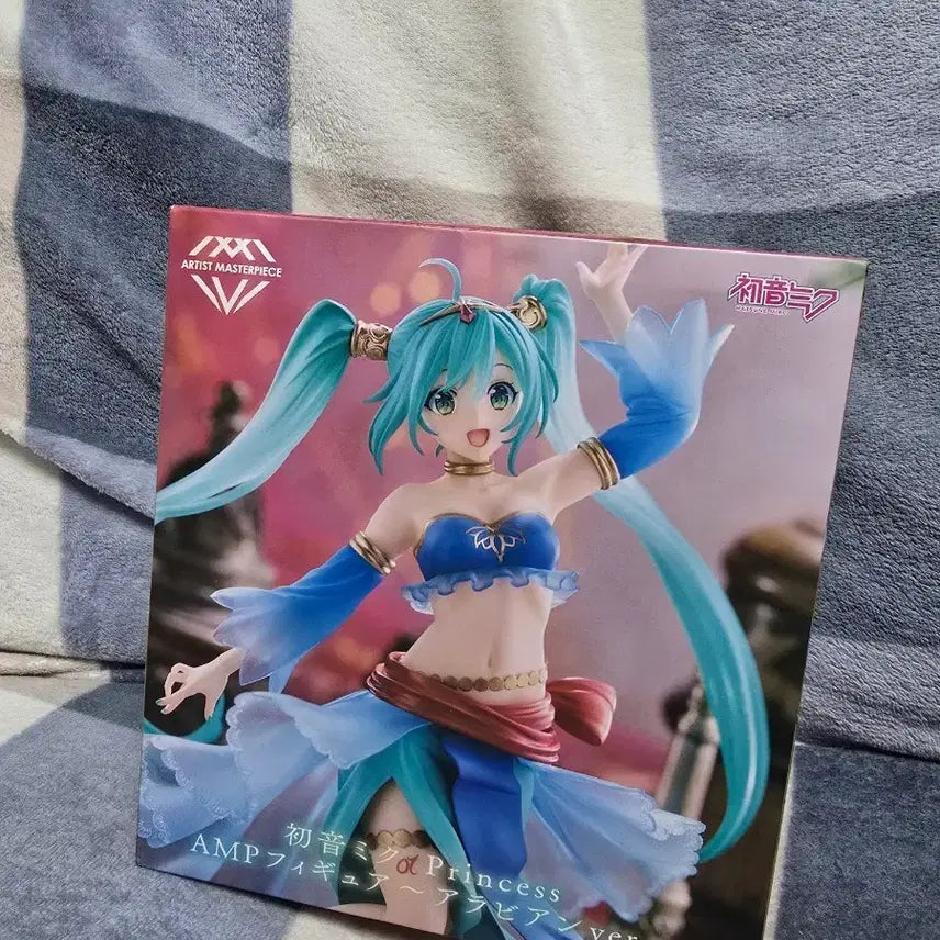 [BUNJANG] Taito Hatsune Miku Arabian AMP Figure (Sealed) / 미개봉) 보컬로이드 타이토 하츠네 미쿠 아라비안 AMP 피규어