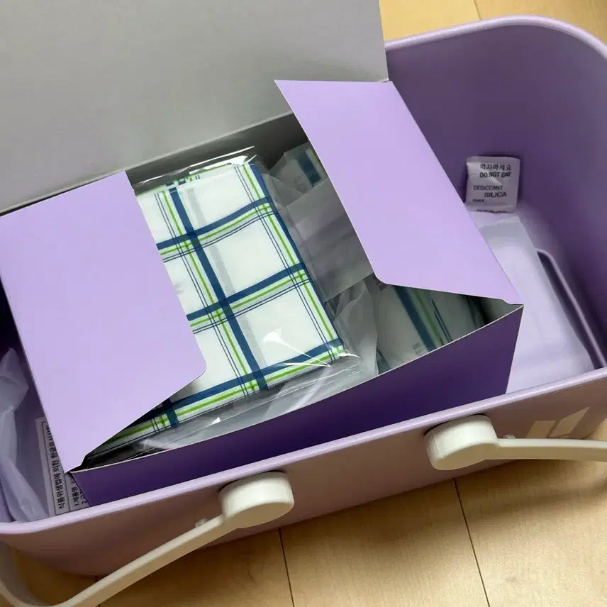 [BUNJANG] BTS Merch Box #2 Picnic Basket Set / 방탄소년단 merchbox  #2
