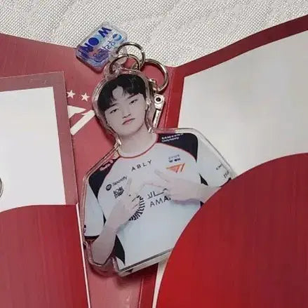 [BUNJANG] T1 Woori Bank T1 Phase Keyring / 티원 우리은행 T1 페이즈 키링 팝니다