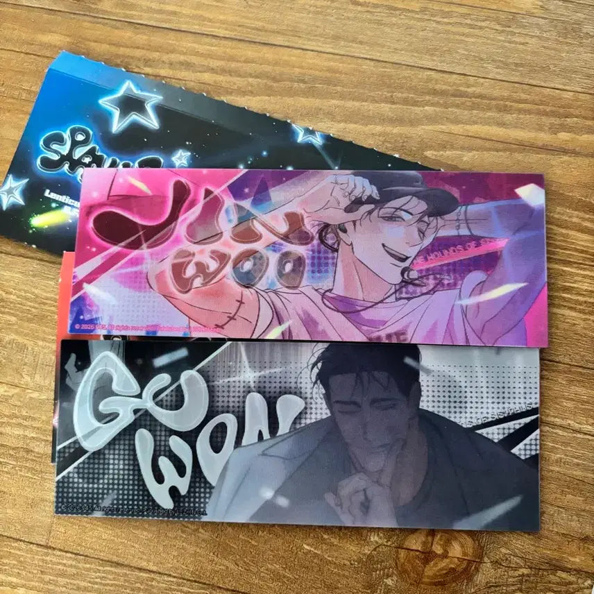 [BUNJANG] Sparkles Popup Sifoegae Lenticular Ticket Set / 스파클즈 팝업 시포개 렌티큘러 티켓 세트