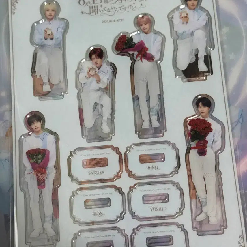 [BUNJANG] NCT WISH Japan Fanmeeting Entrance Gift Acrylic Stand / 엔시티위시 일본 팬미팅 입장 선물 아크릴스탠드
