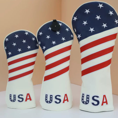 [BUNJANG] USA Full Set Golf Club Headcovers / 골프채 커버 USA 풀세트 (새상품 )