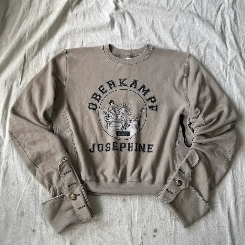 [BUNJANG] Maison Margiela 17FW Shirring Slit Sweatshirt Men's S / 마르지엘라 17Fw 셔링 트임 스웻 맨투맨 S