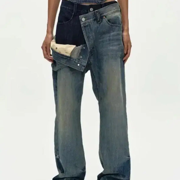 [BUNJANG] Andersson Bell Layered Wide Jeans Size 26 / 앤더슨벨 레이어드 와이드 진 26