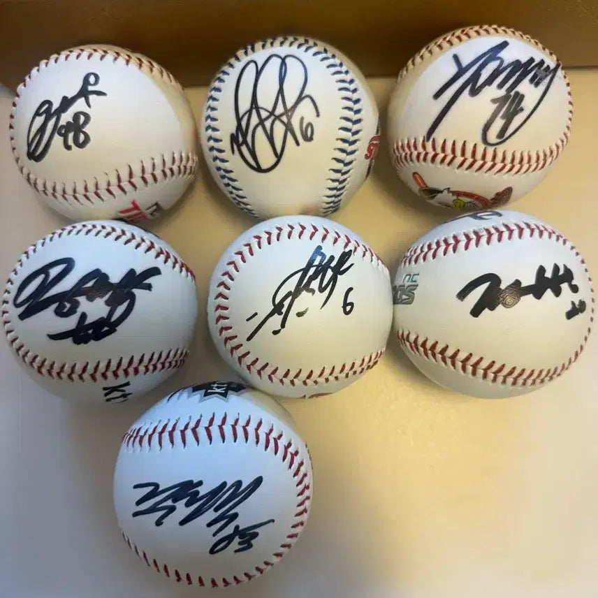[BUNJANG] KBO Signed Baseball Collection / 프로야구 로고볼 싸인볼 사인볼 모음 1
