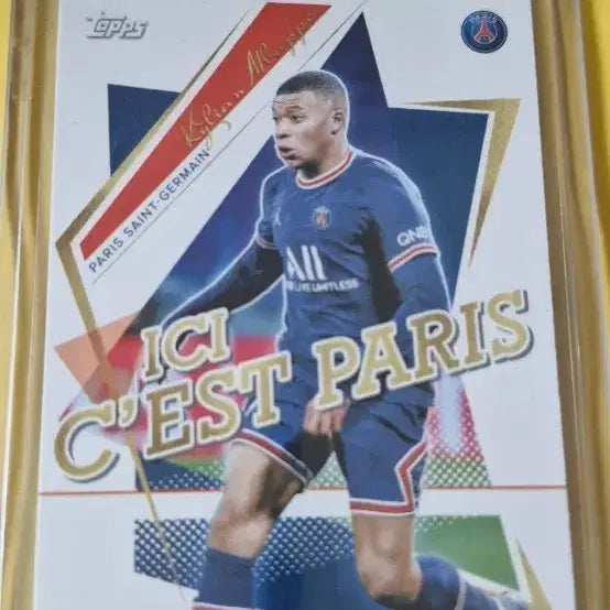 [BUNJANG] Paris Saint-Germain Kylian Mbappé Card / 파리 생제르망 킬리안 음바페 카드