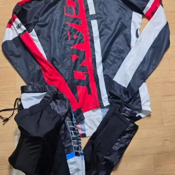 [BUNJANG] Giant Cycling Long Sleeve Jersey & Pants Set / 자이언트 자켓 세트2XL.사이클링 긴팔져지105. 팬츠길이83cmXL 100상태좋아요.