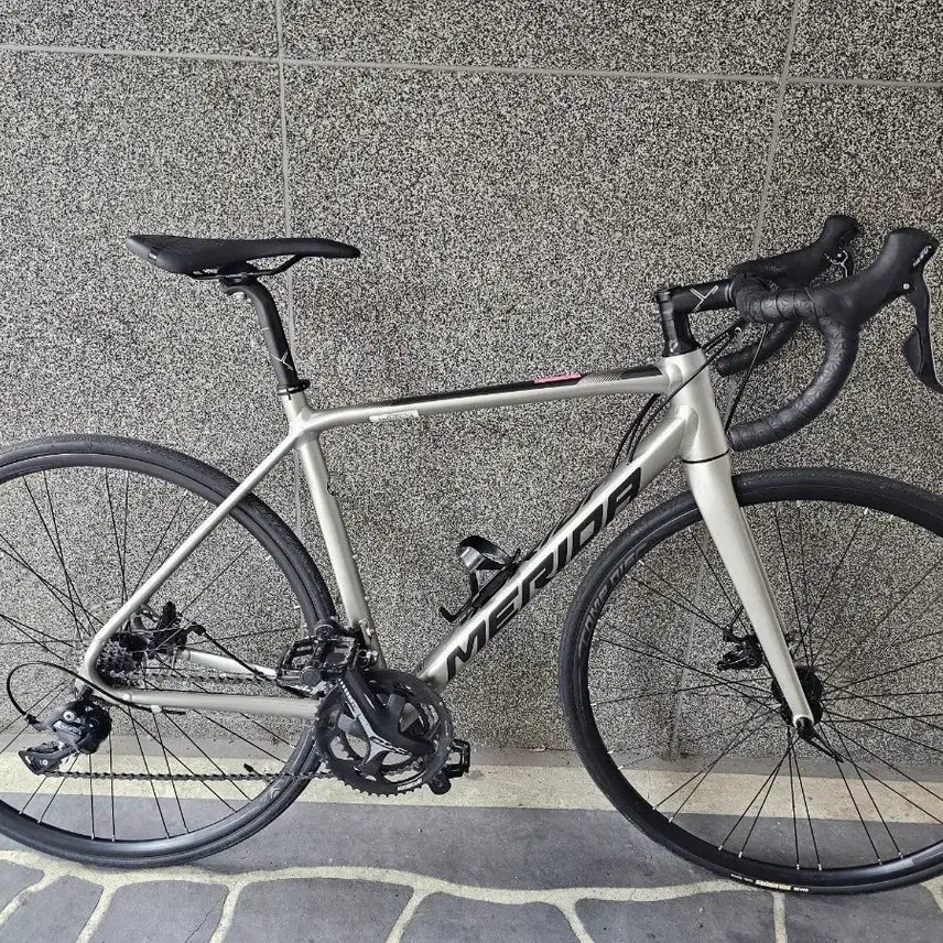 [BUNJANG] 2019 Merida Scultura 200 Disc Road Bike - Size S (50) - Metallic Silver / 2019 메리다 스컬트라 200 디스크 S(50)사이즈