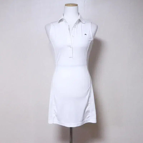 [BUNJANG] J.LINDEBERG Women's White Golf Dress / 제이린드버그 여성55 골프 원피스(3)