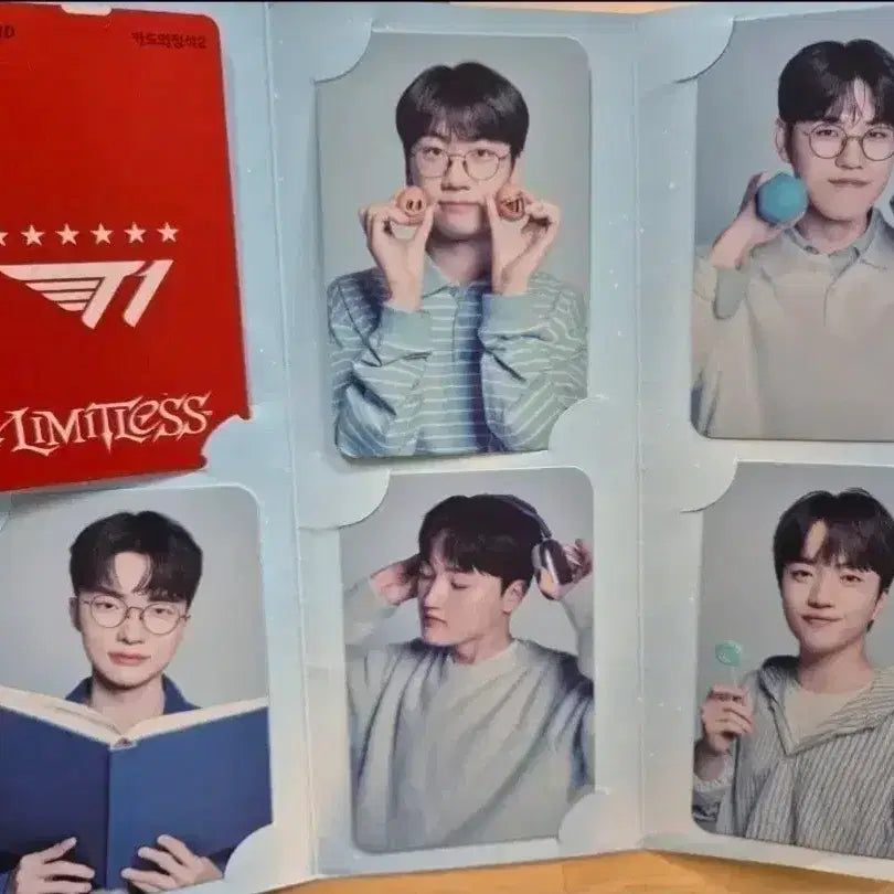 [BUNJANG] T1 Woori Bank Collector's Edition Red Card + Photocard Full Set / T1 티원 우리은행 소장용 레드카드+포토카드 풀구성