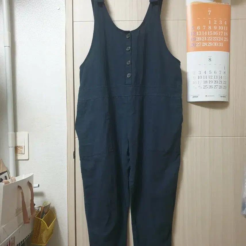 [BUNJANG] LeShop Linen Overalls / 르샵 마 멜빵바지(오버롤)