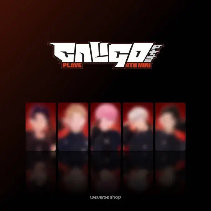 [BUNJANG] PLAVE Calligo Pt. 2 Weverse Photocard Set + Photocard Album Set / 플레이브 칼리고 pt.2 위버스포카 5종+포카앨범5개