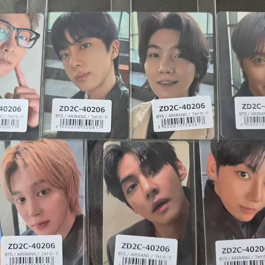 [BUNJANG] BTS Arirang Universal Music Japan Lucky Draw Photocard Set / 방탄소년단 아리랑 일본 유니버셜뮤직 특전 포카세트