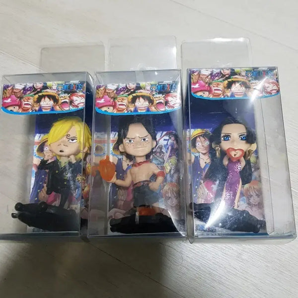[BUNJANG] One Piece 3 Figure Set (Unused) / 원피스 피규어 3종 세트(미사용)