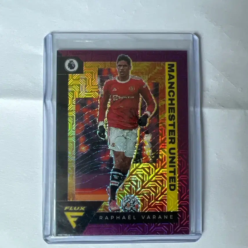 [BUNJANG] Manchester United Varane Flux Card / 맨체스터 유나이티드 바란 플럭스 카드