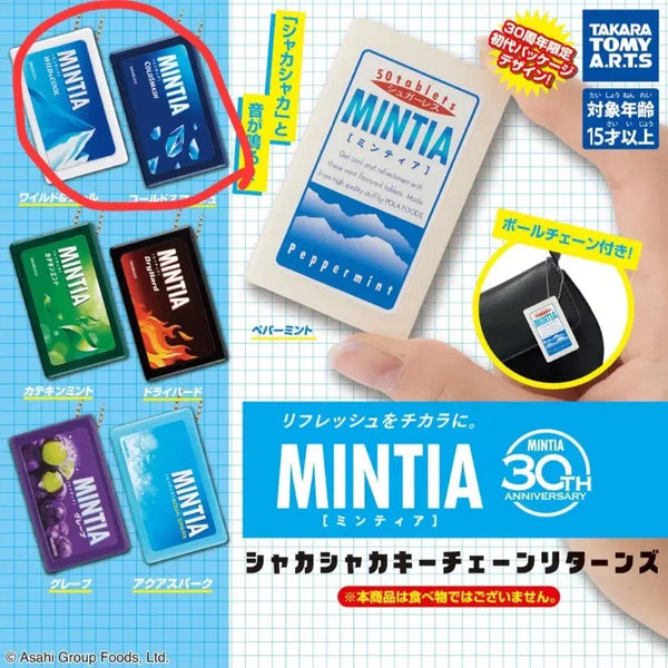 [BUNJANG] Toys Spirit Mintia Shake Shake Charm Bundle Set / [일괄] 민티아 샤카샤카 키링 가챠 토이즈스피릿 와일드앤쿨 콜드스매쉬